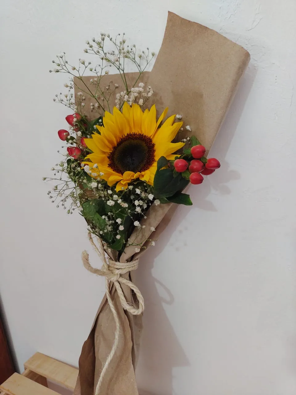 Solitario girasol Encantado