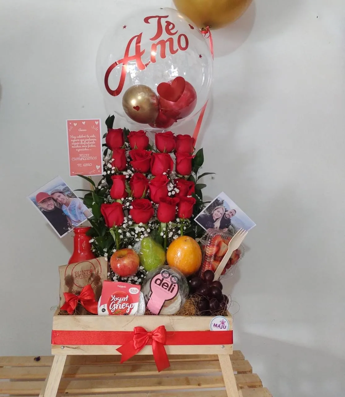 Ancheta floral en romance