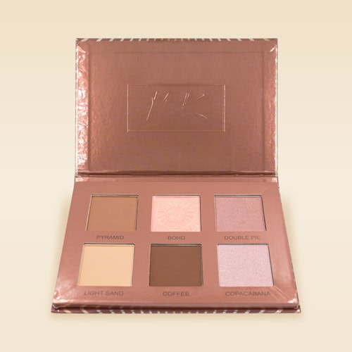 Paleta de Contorno, Iluminador MyK Cosmetics