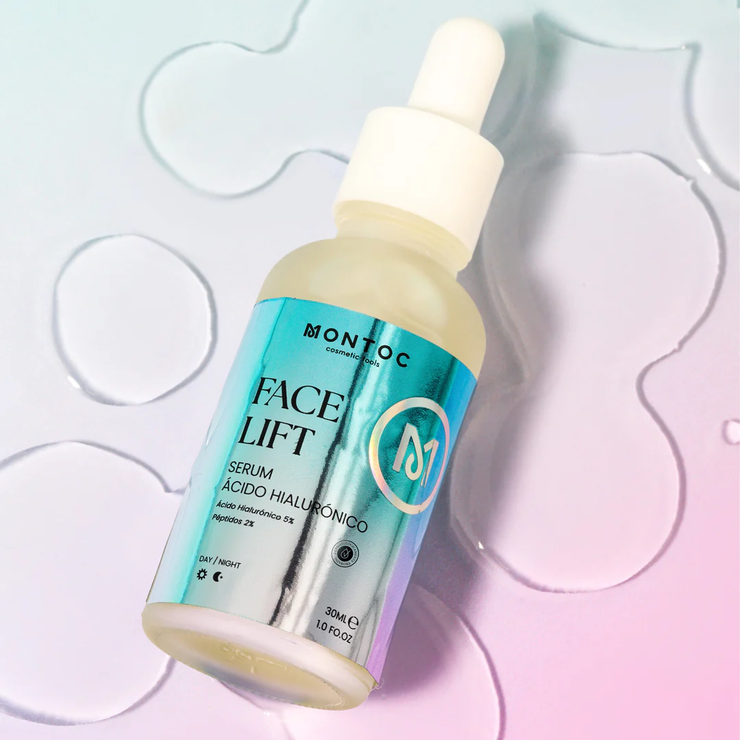 Sérum Facial MONTOC Face Lift con Ácido Hialurónico y Péptidos