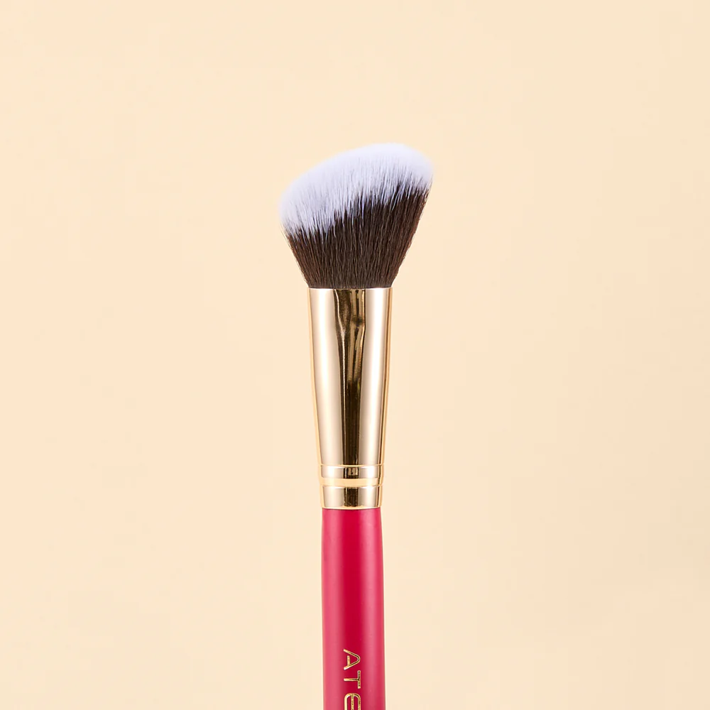 Set de Brochas de Maquillaje Atenea con Estuche Dorado