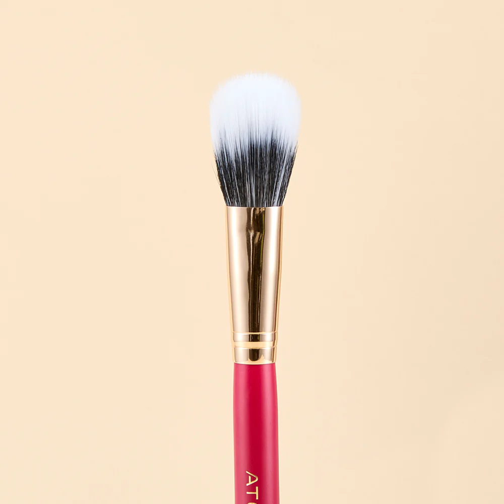 Set de Brochas de Maquillaje Atenea con Estuche Dorado