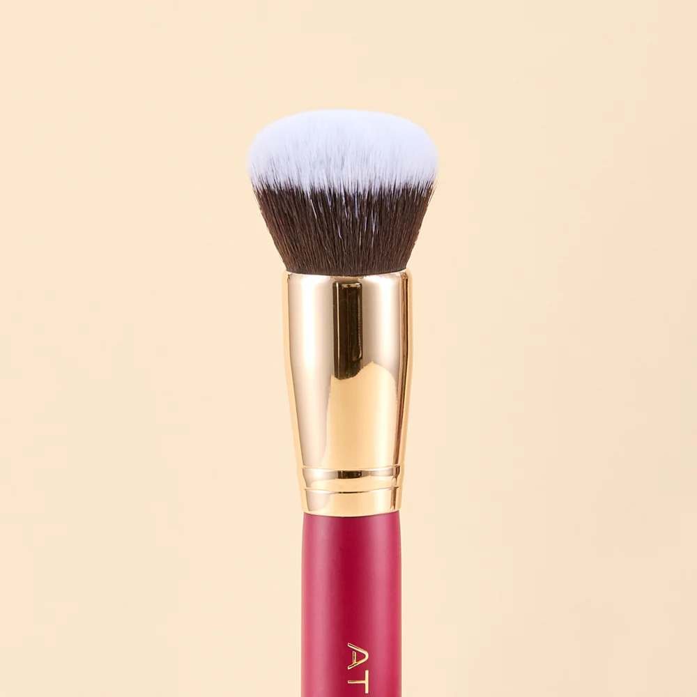 Set de Brochas de Maquillaje Atenea con Estuche Dorado