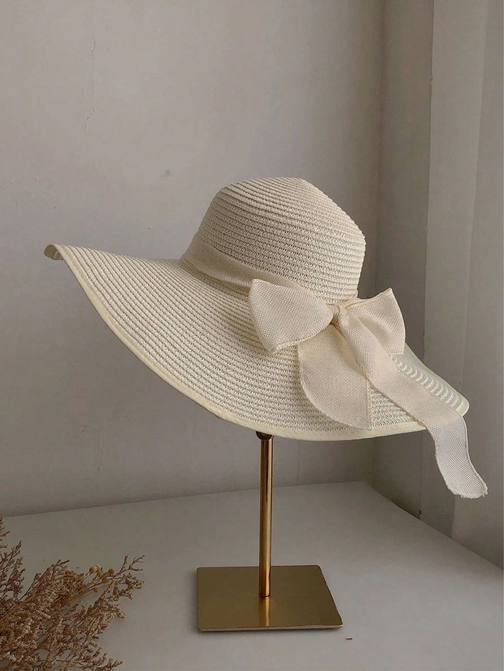 Sombrero de Ala Ancha con Lazo