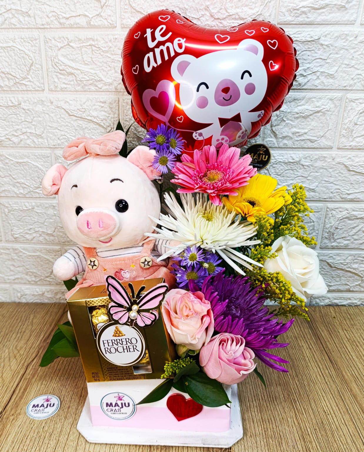 Flores y cariño