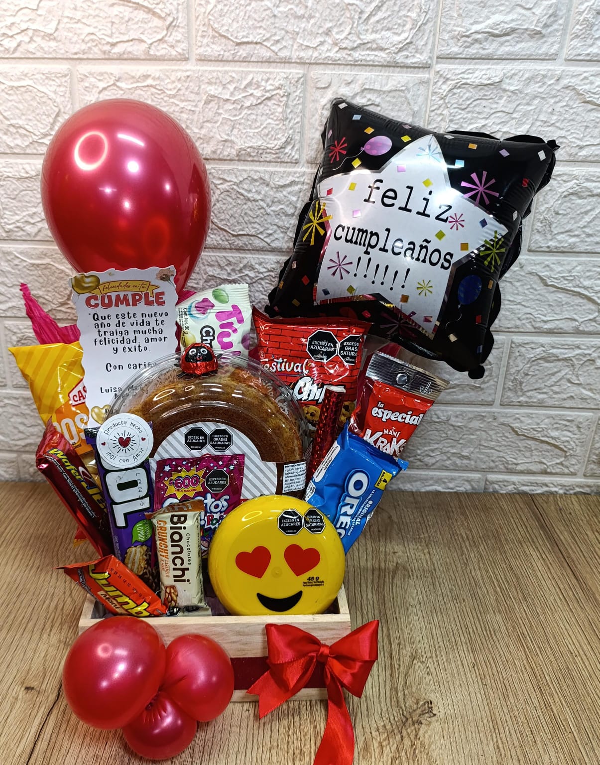 Caja de Regalo de Cumpleaños dulceritos