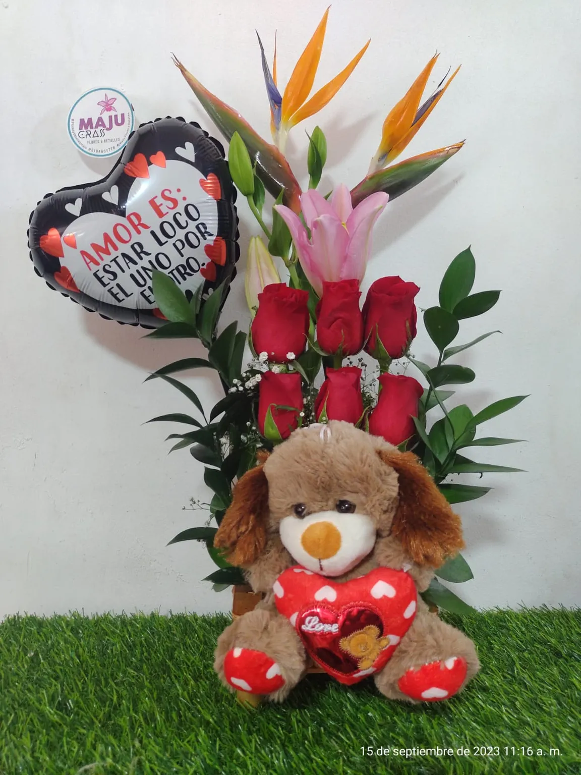 Arreglo Floral Romántico