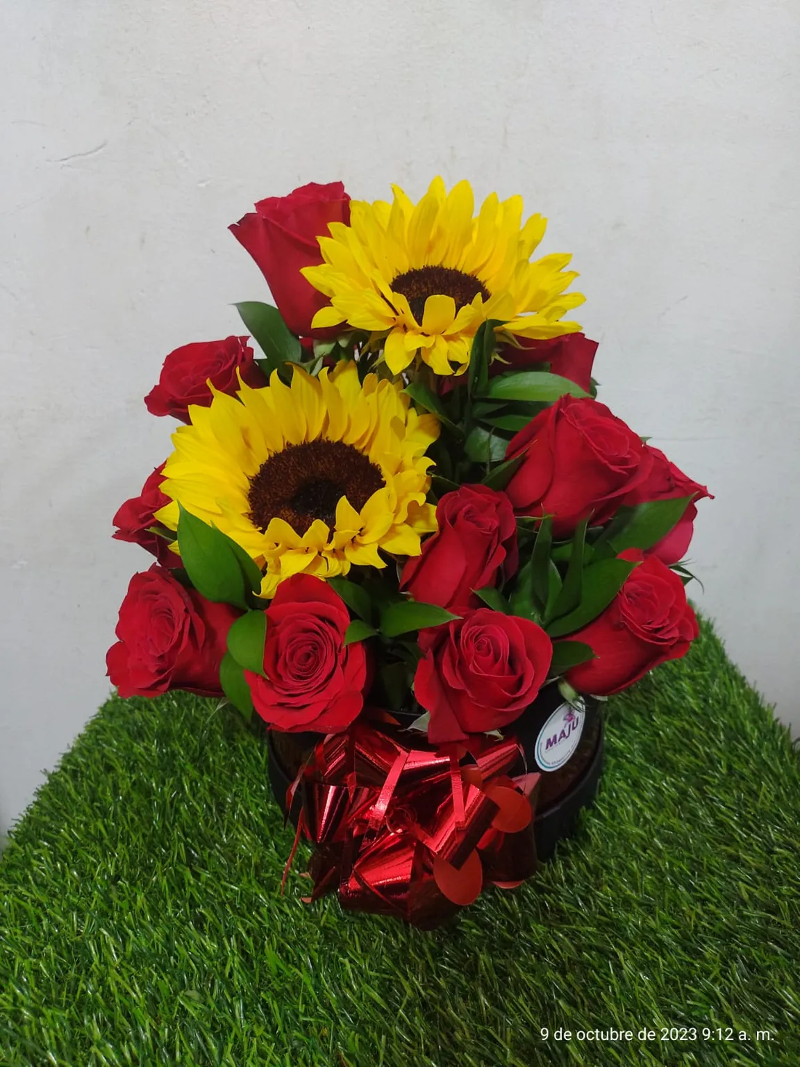 Arreglo Floral caja fina 