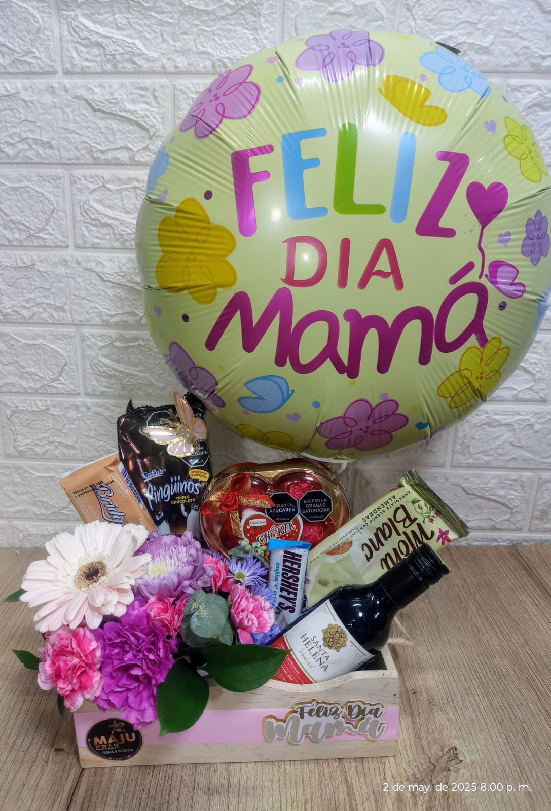 Caja de Regalo Feliz Día Mamá 