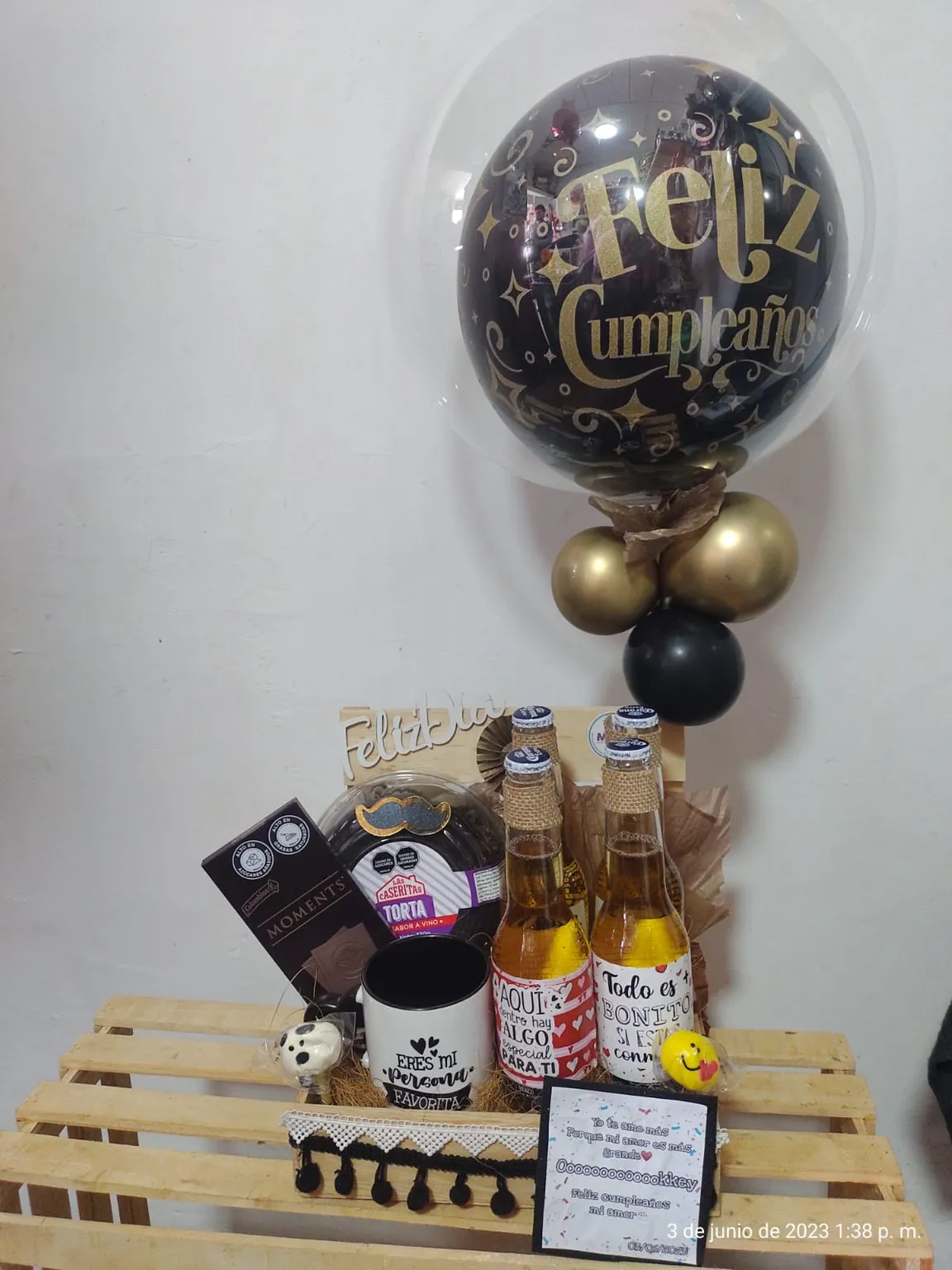 Cesta Premium burbuja