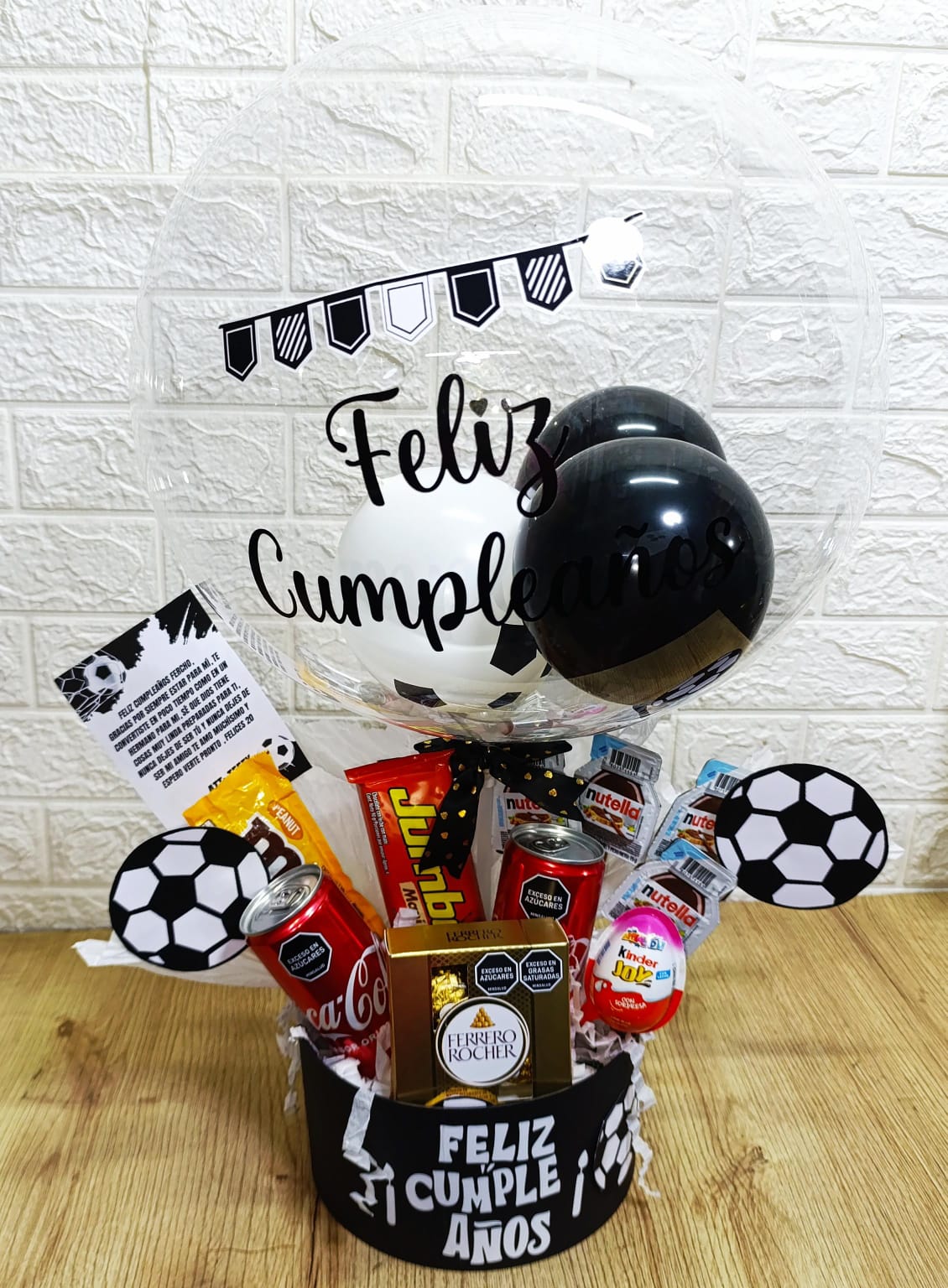 Detalle futbolero 