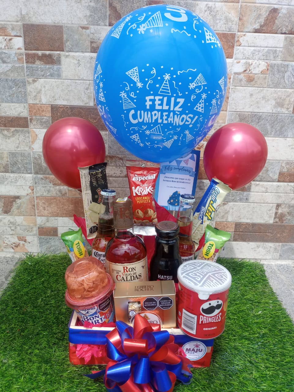 Cesta de Cumpleaños un día especial