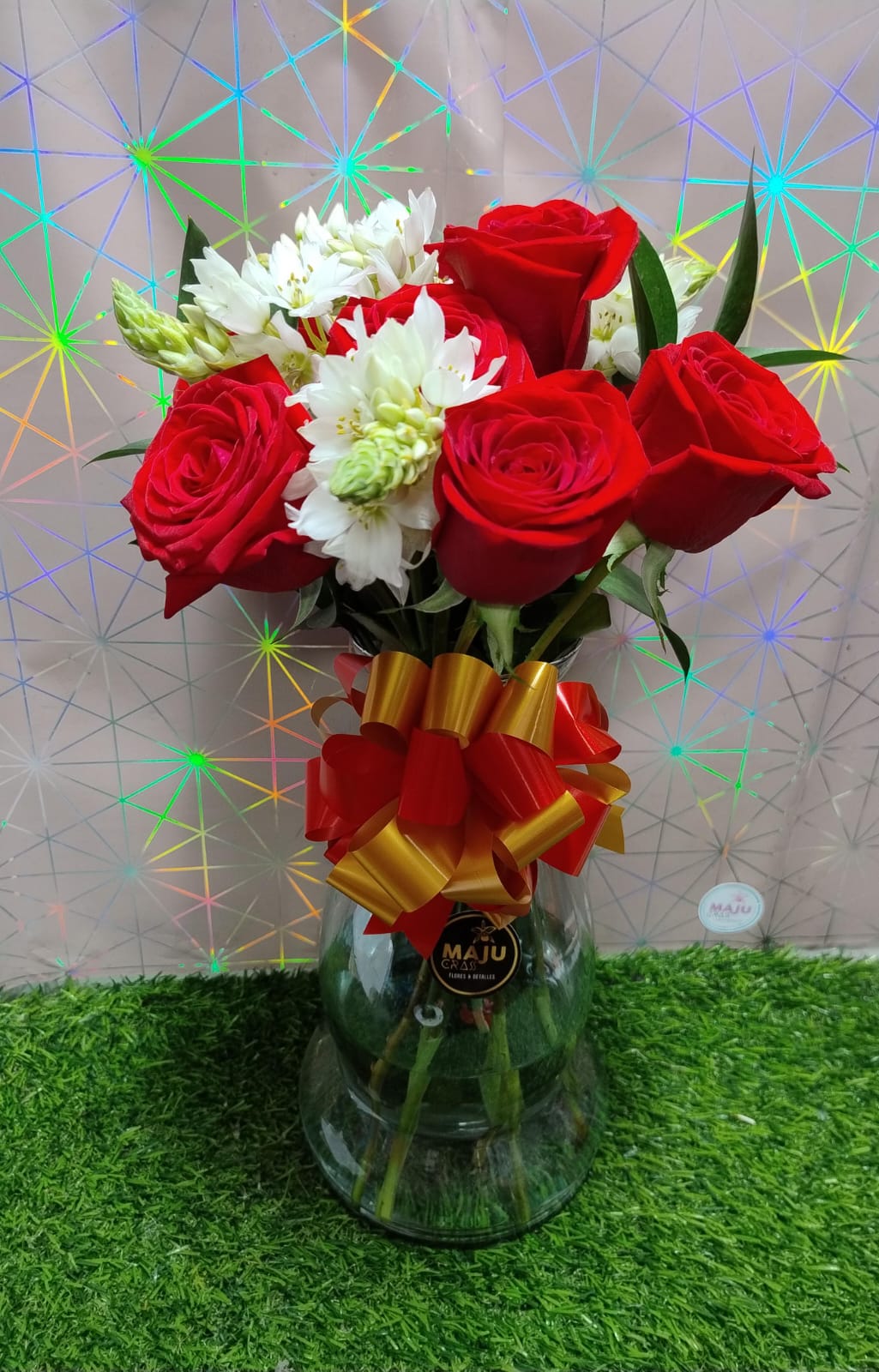 Arreglo Floral Amor y Pasión