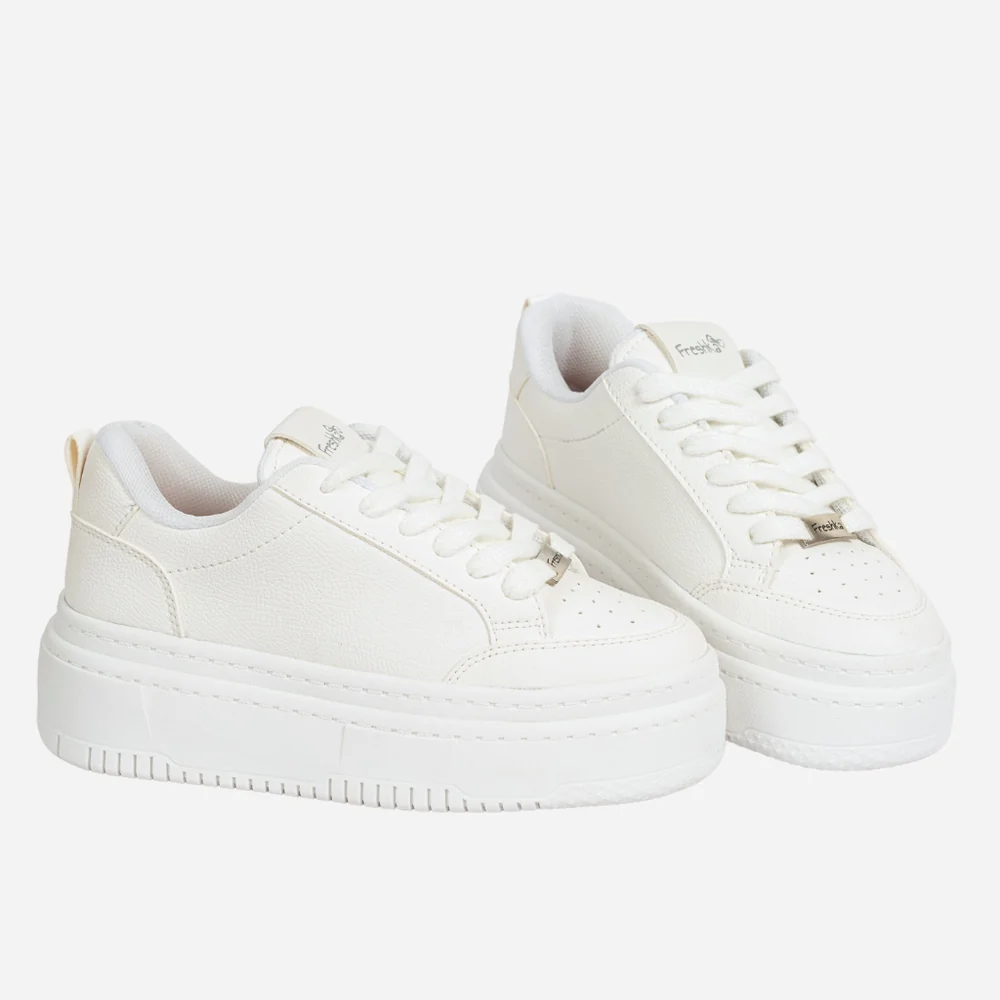 Zapatillas Blancas Plataforma Urban Chic