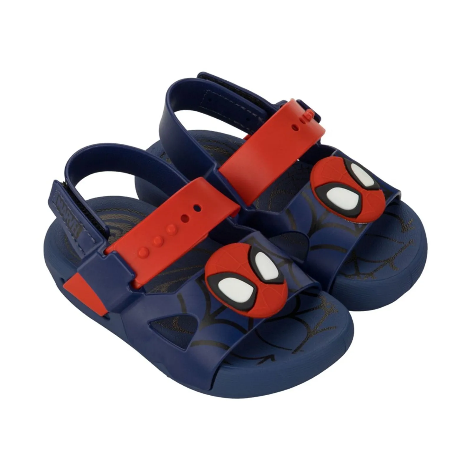 Sandalias Infantiles Spider-Man Azules y Rojas