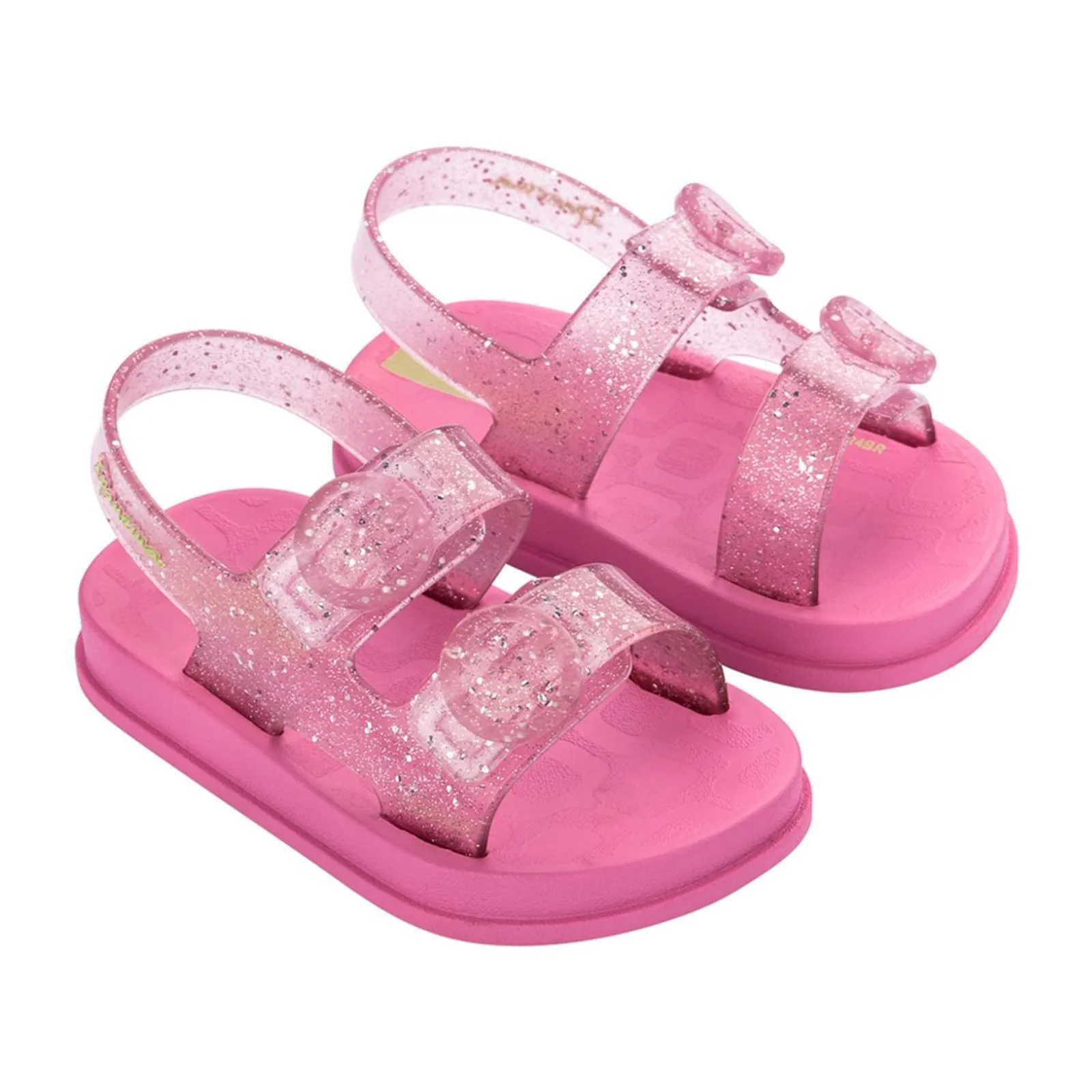 Sandalias Glitter Rosa para Niña