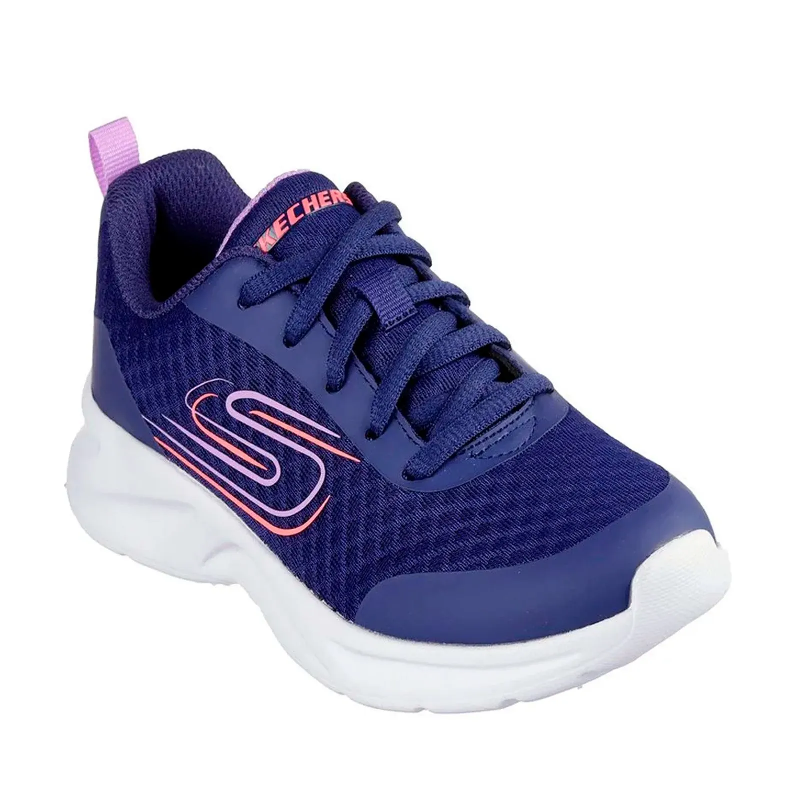 Zapatillas Deportivas Skechers Azul Marino y Rosa niñas