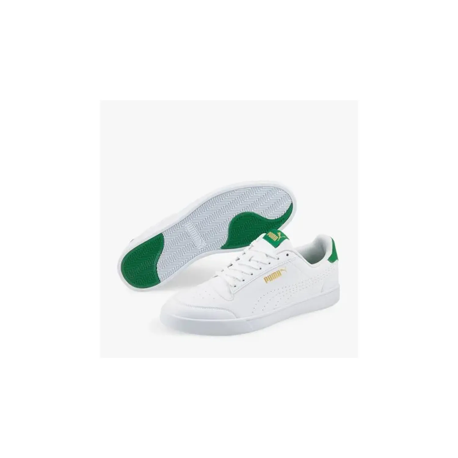 Zapatillas Puma Scaven Blancas y Verdes