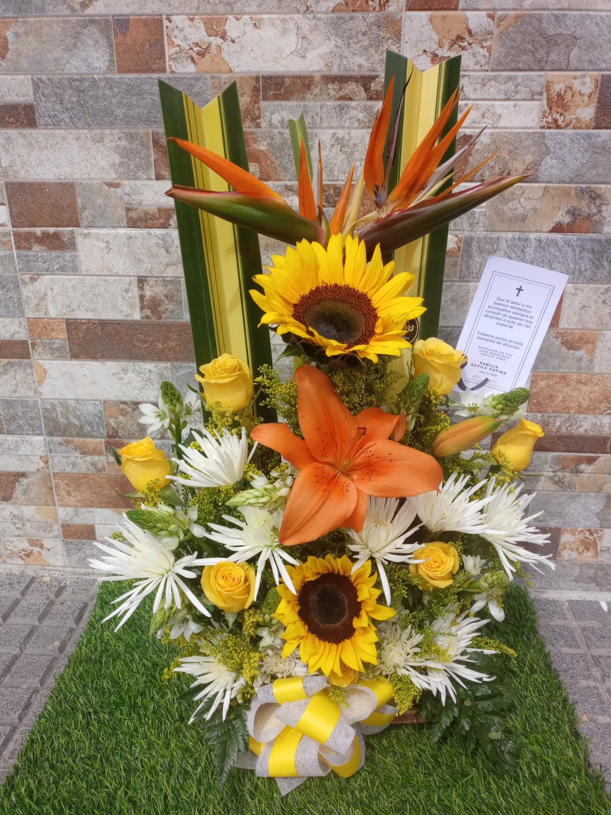 Arreglo Floral Luz y Esperanza