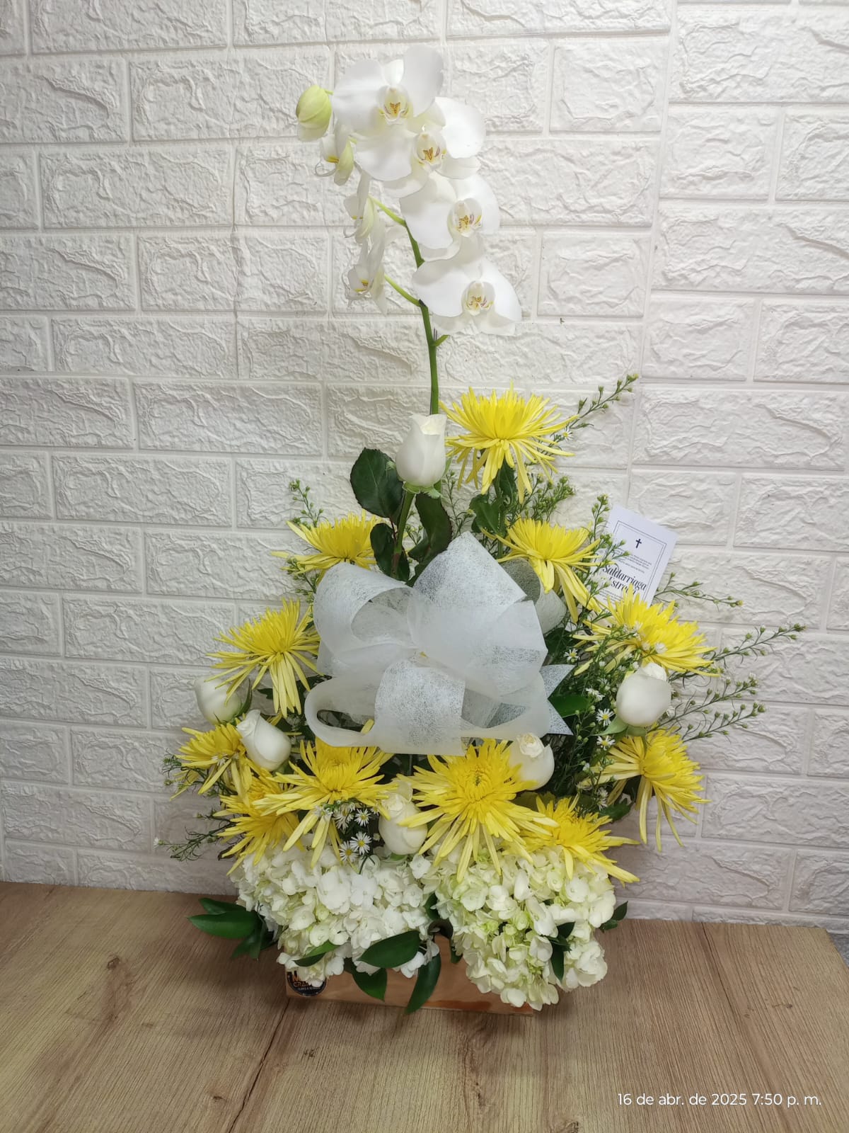 Arreglo Floral Armonía Celestial
