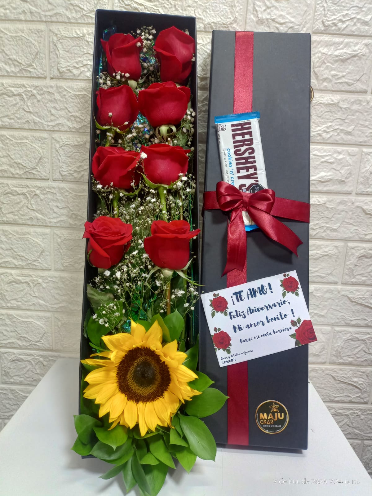Caja de Rosas, Girasol