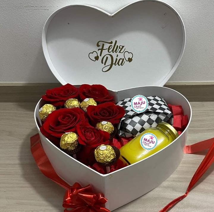 Caja Corazón un delicado cariño