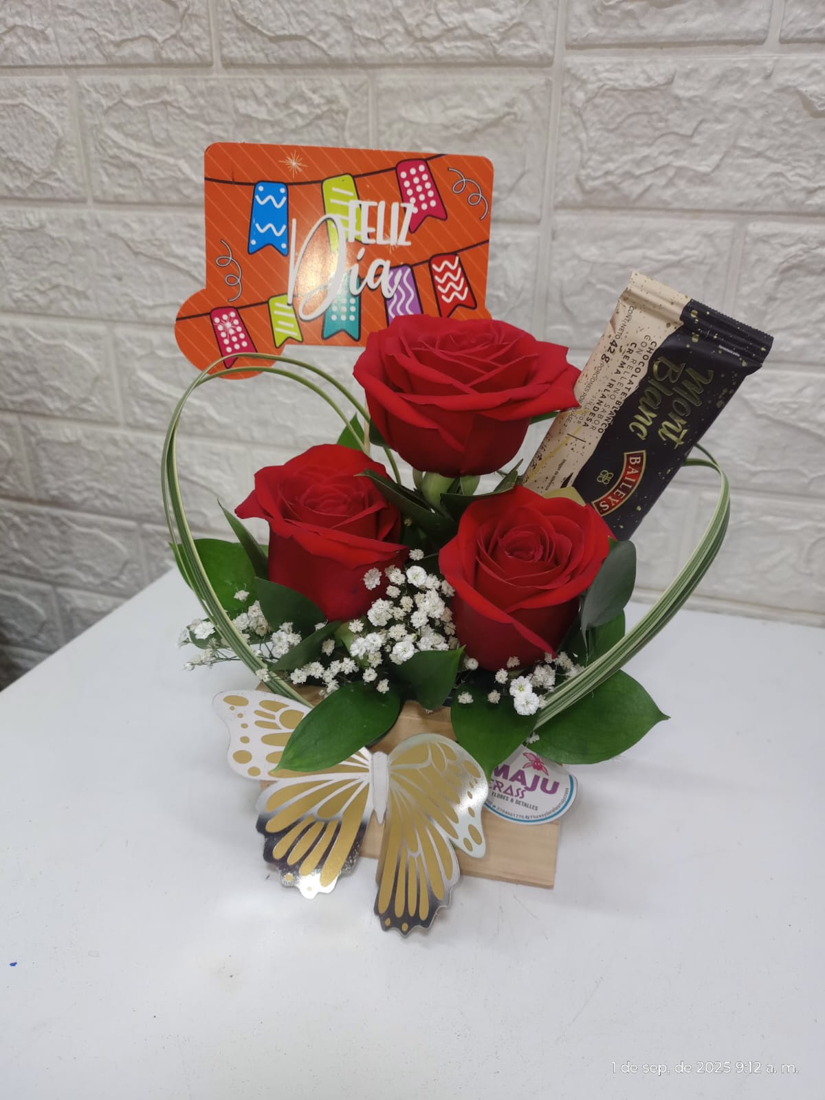 Rosas con amor