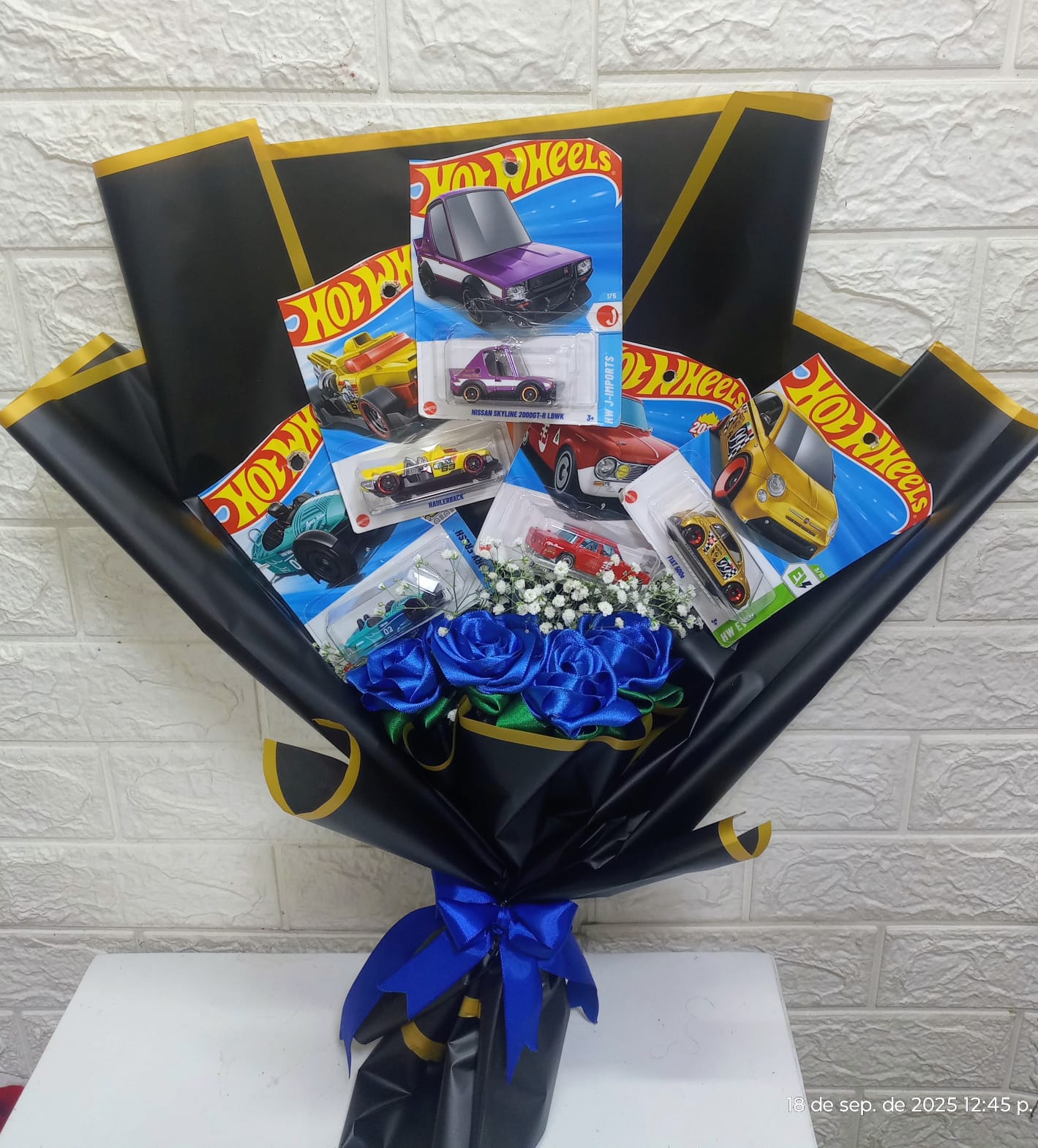 Ramillete Hot Wheels 