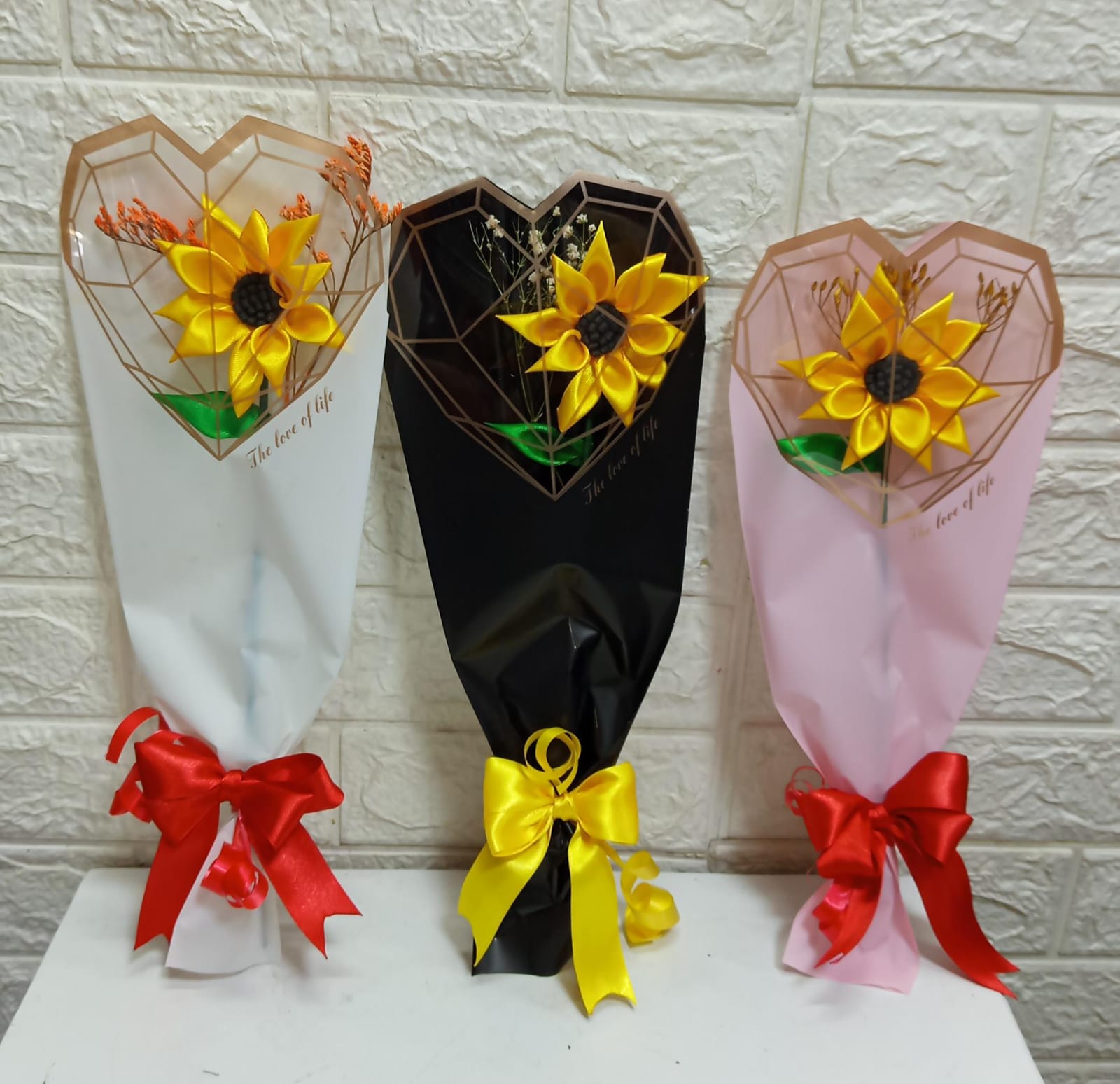 Mini girasol solitario