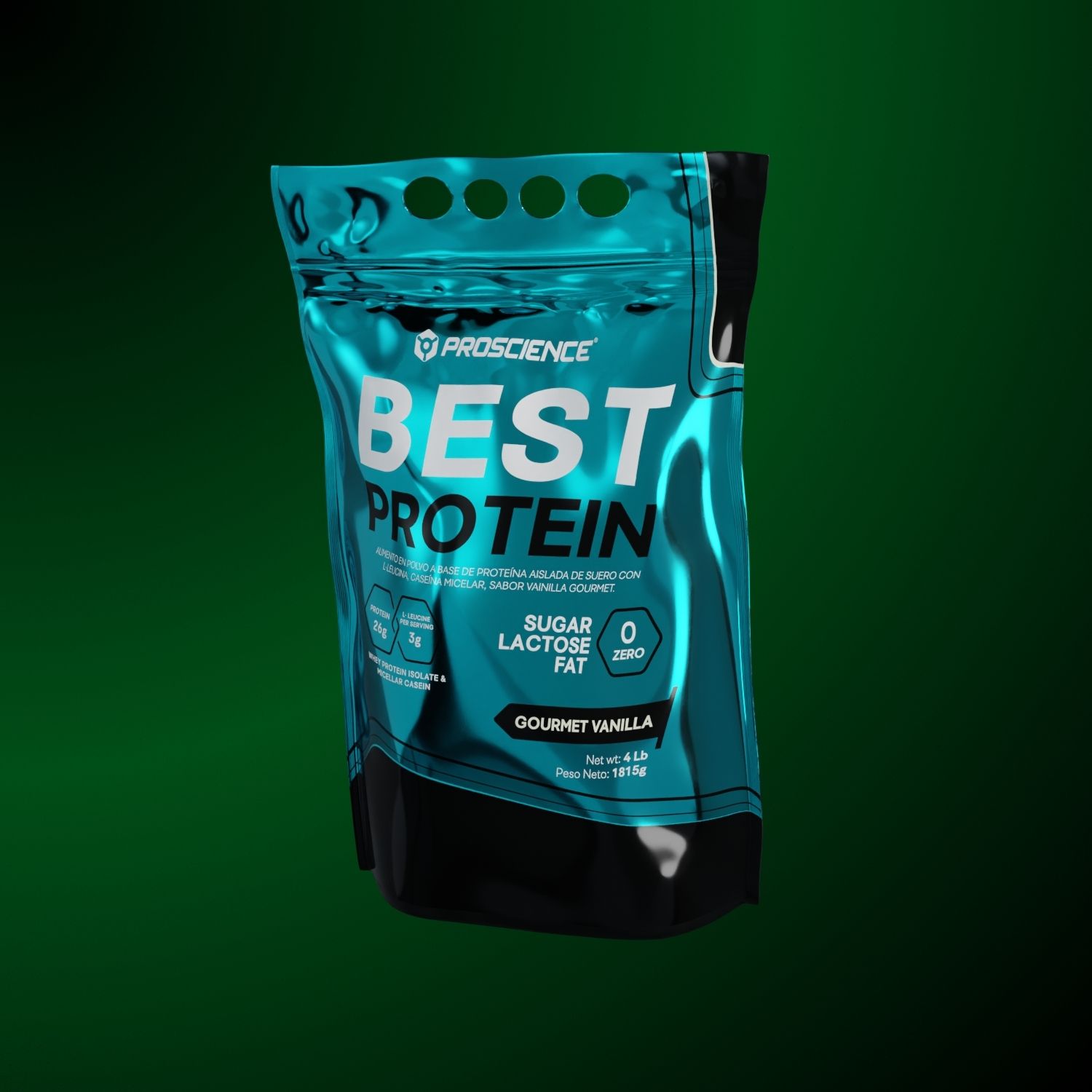 BOLSA BEST PROTEIN 4LB  Sabor Vainilla