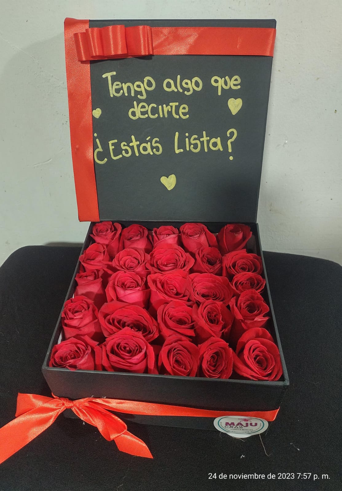 Box pregunta