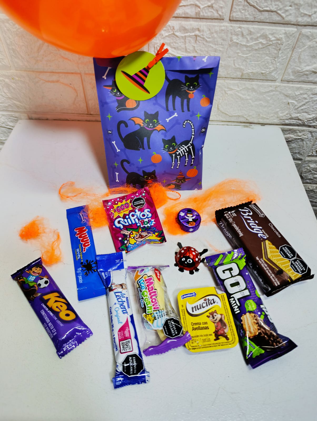 Bolsa de Dulces de Halloween Terroríficamente Deliciosa
