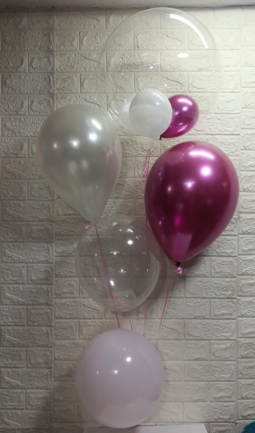 Bouquet de Globos Elegancia Rosa 