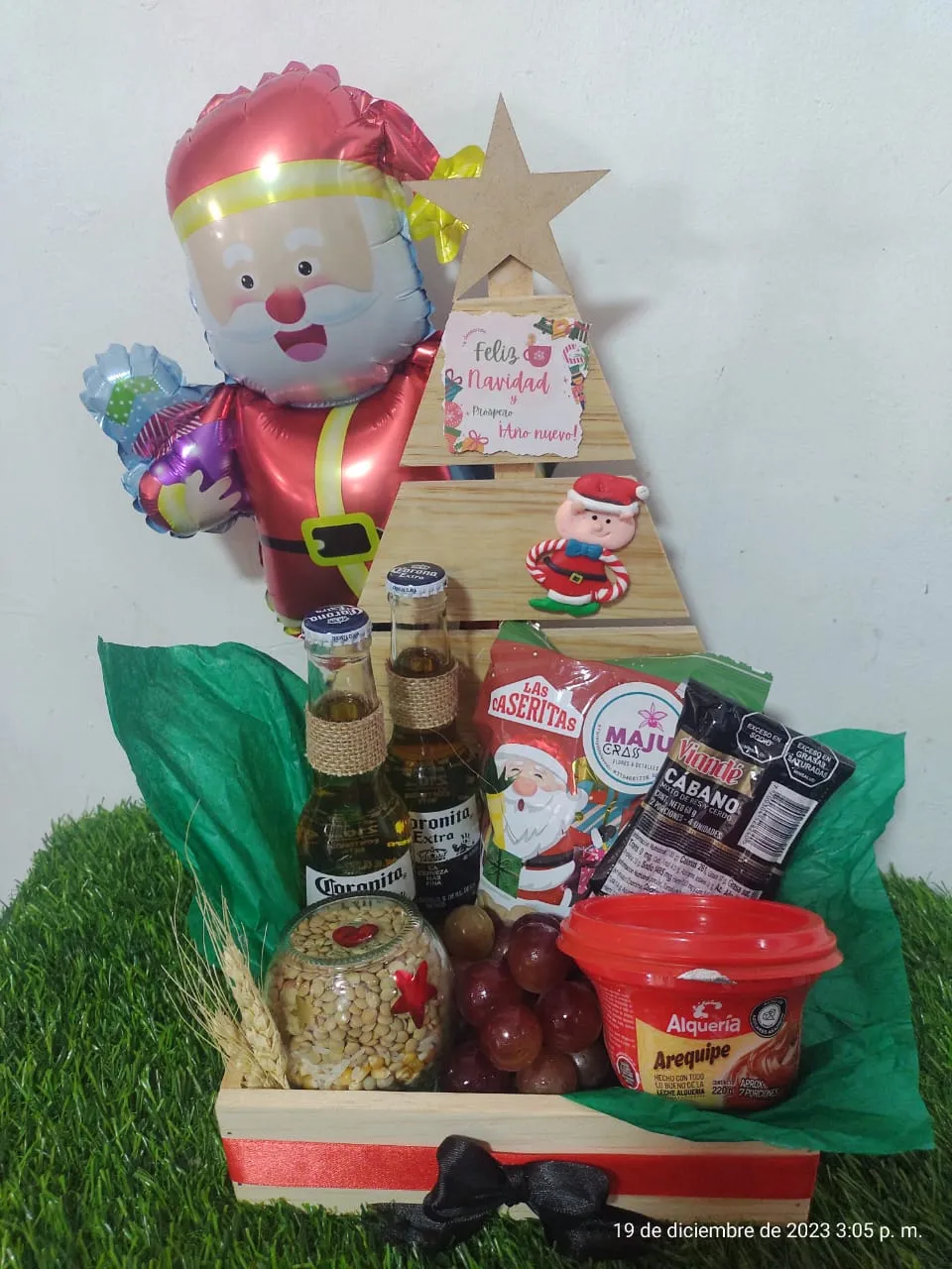 Canasta Navideña "Espíritu navideño