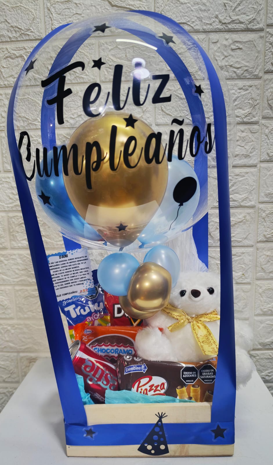 Globito peluche tierno