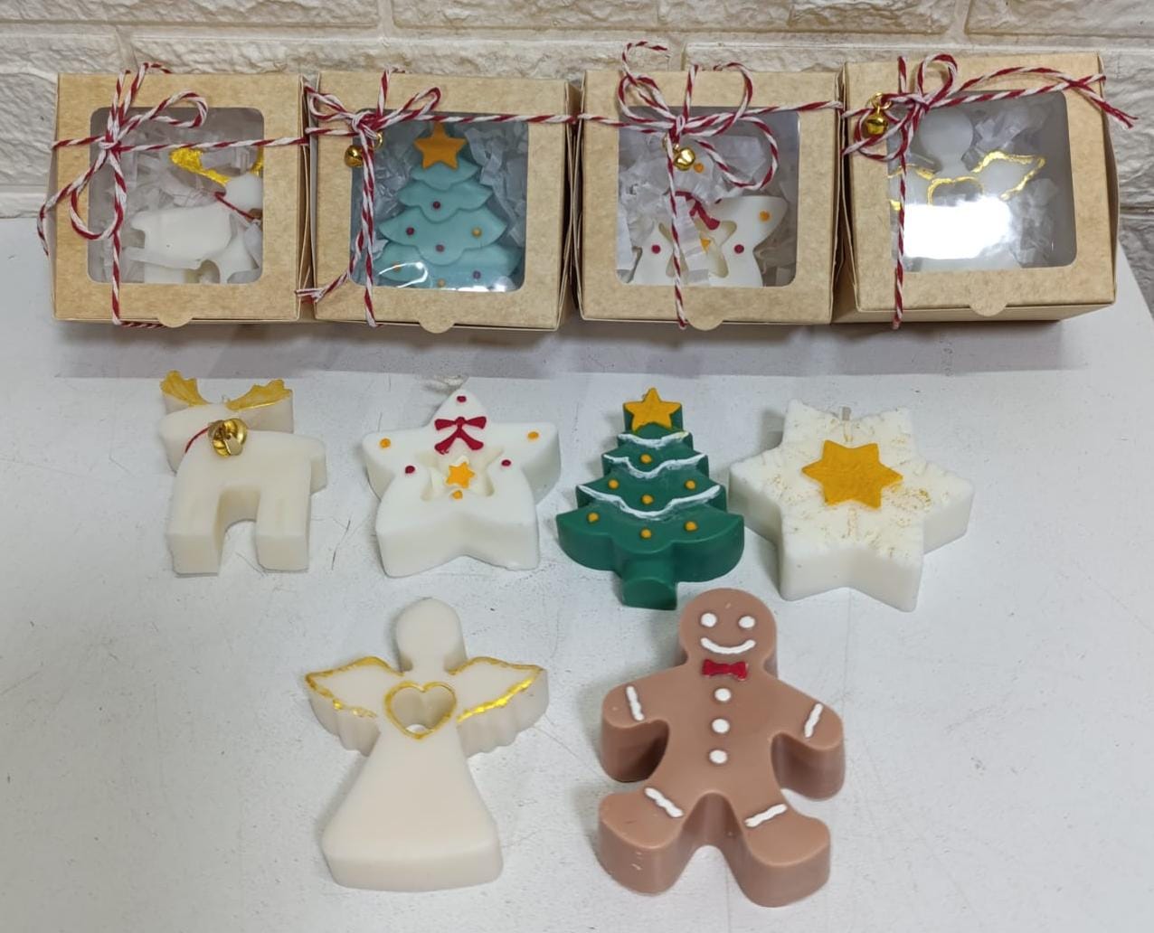 Set de Velas Navideñas x 6