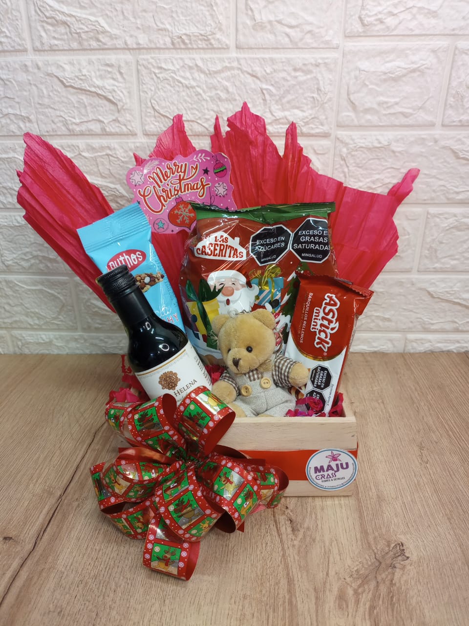  Navideña con Vino y Snacks