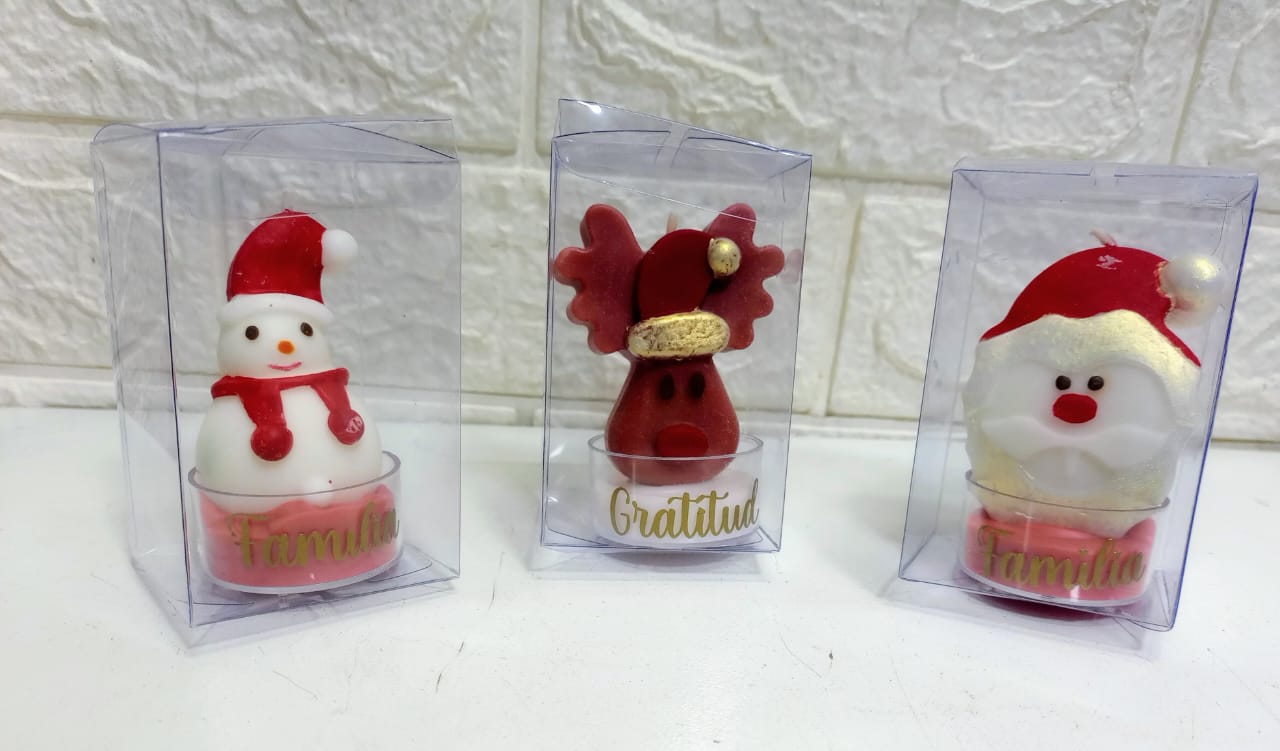 Velas Navideñas Decorativas: renos