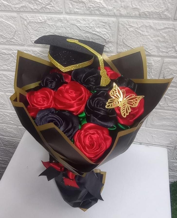 Bouquet de Rosas eterno Graduación