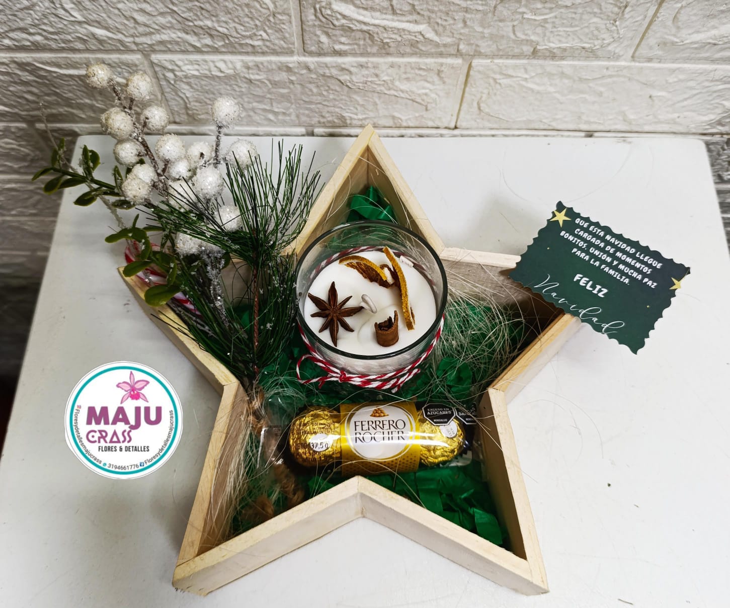 Estrella David Navideña 