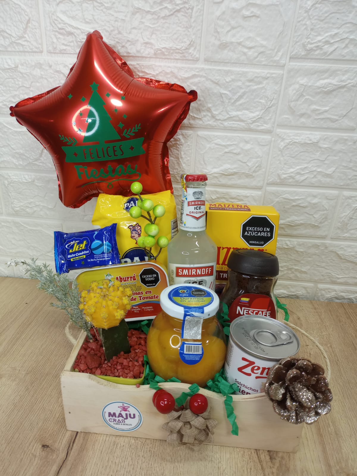 Cesta de Regalo Navideña ideal