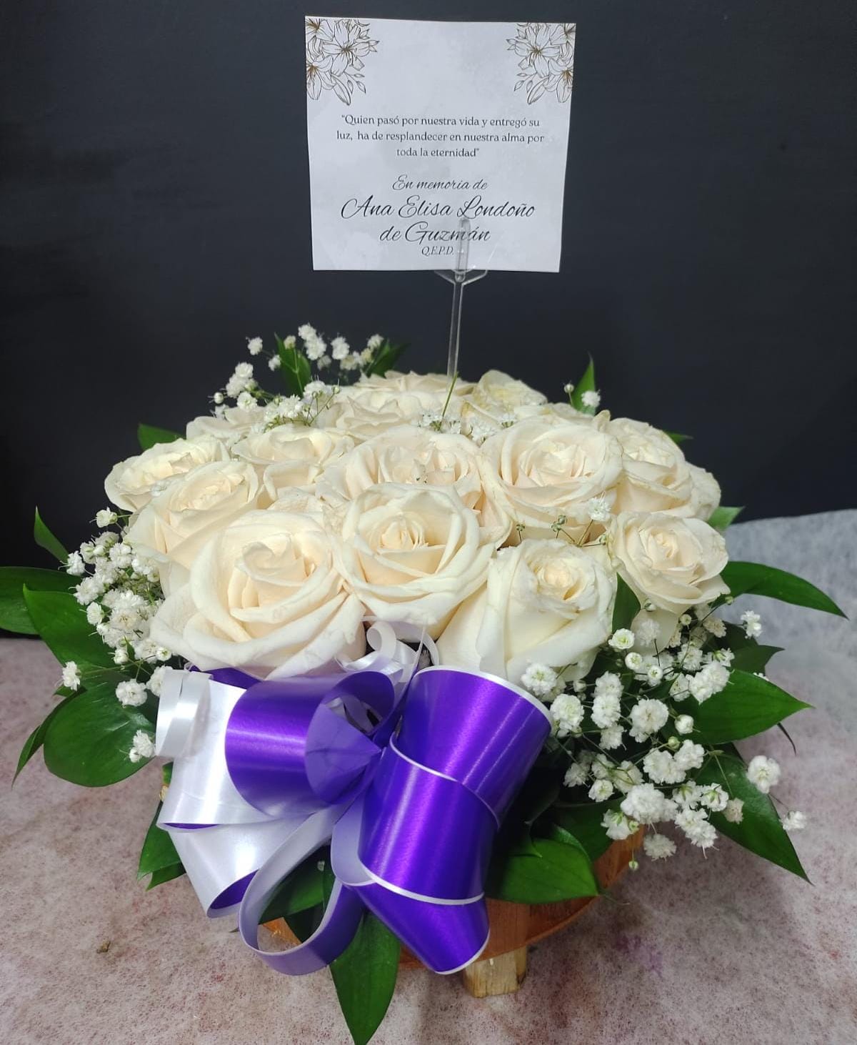 Arreglo  Rosas Blancas