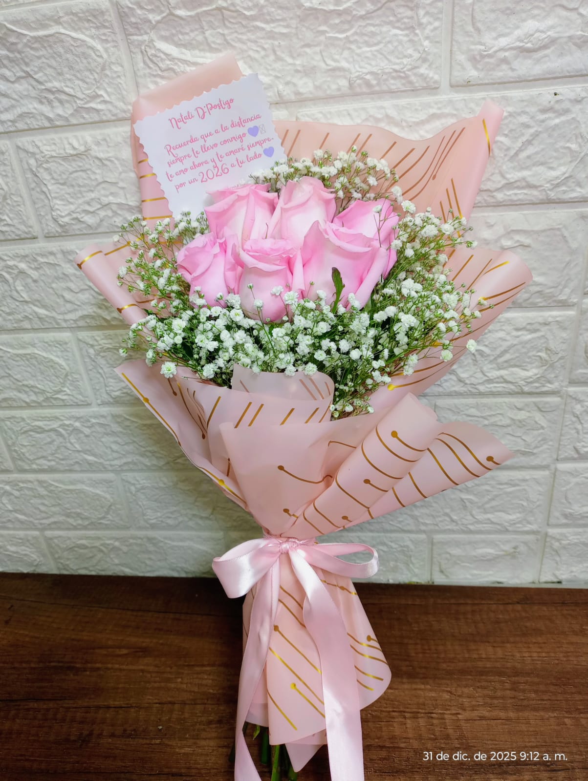 para ti con Ternura y delicadeza 