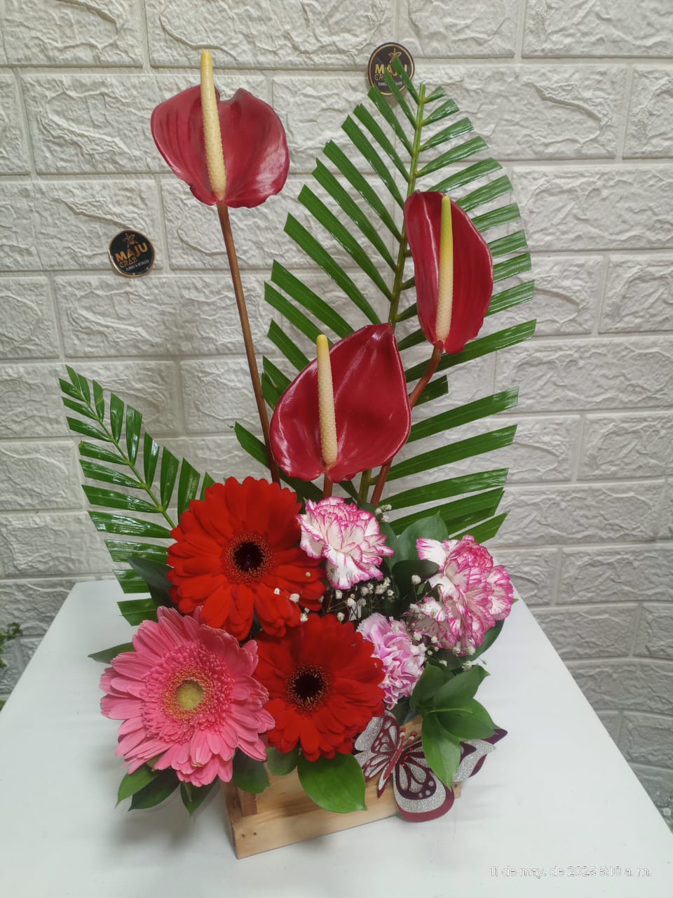 Arreglo  Exótico Anturios 