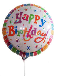 Globo metalizado R18 helio 