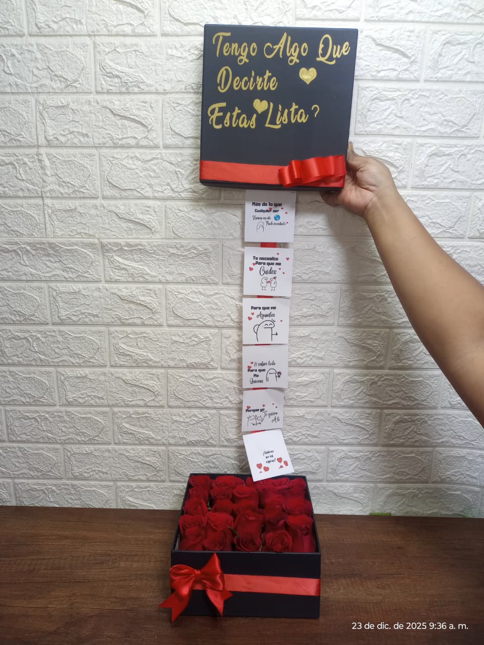 Caja floral sorpresa