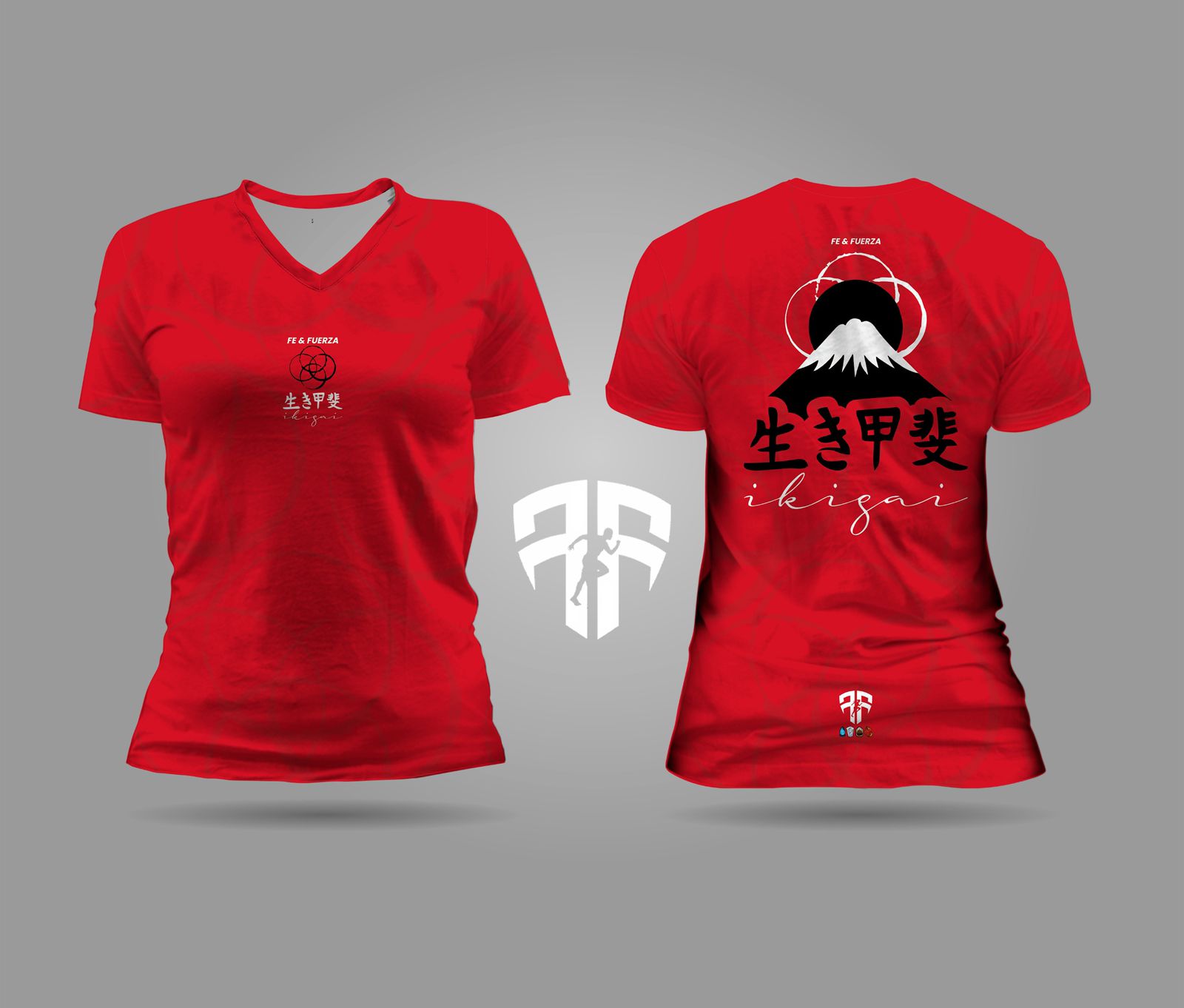 Camiseta Ikigai Roja