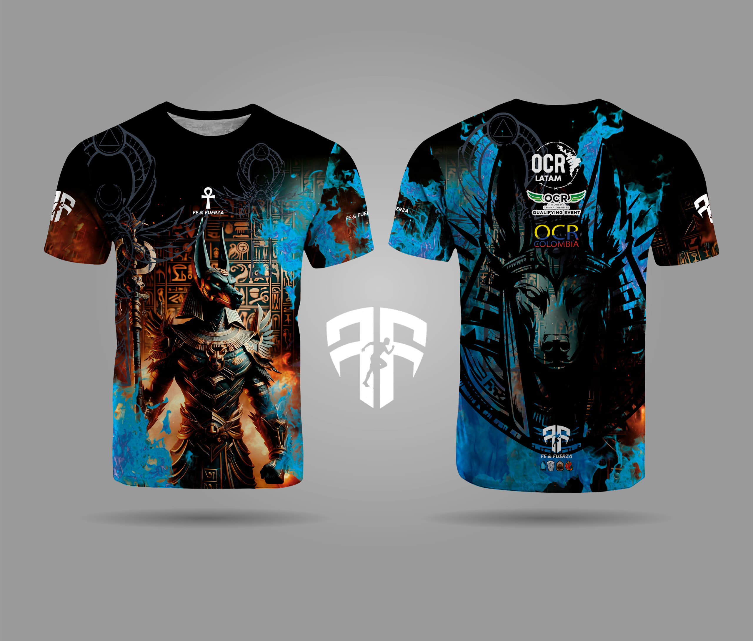 Camiseta  Edición Anubis azul